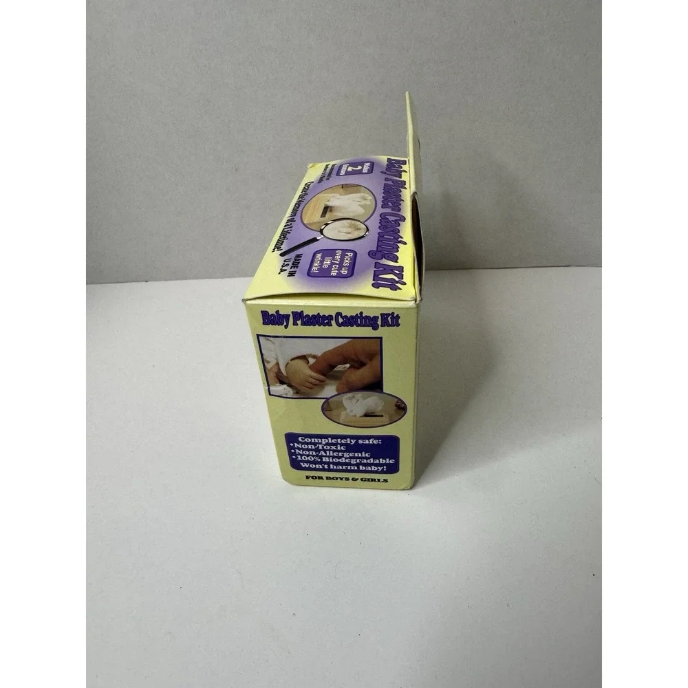 Baby Keepsake Plaster Casting Kit - Foot or Hand Molding Kit Makes 2